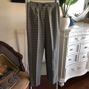 Vintage | Plaid Tapered Pants